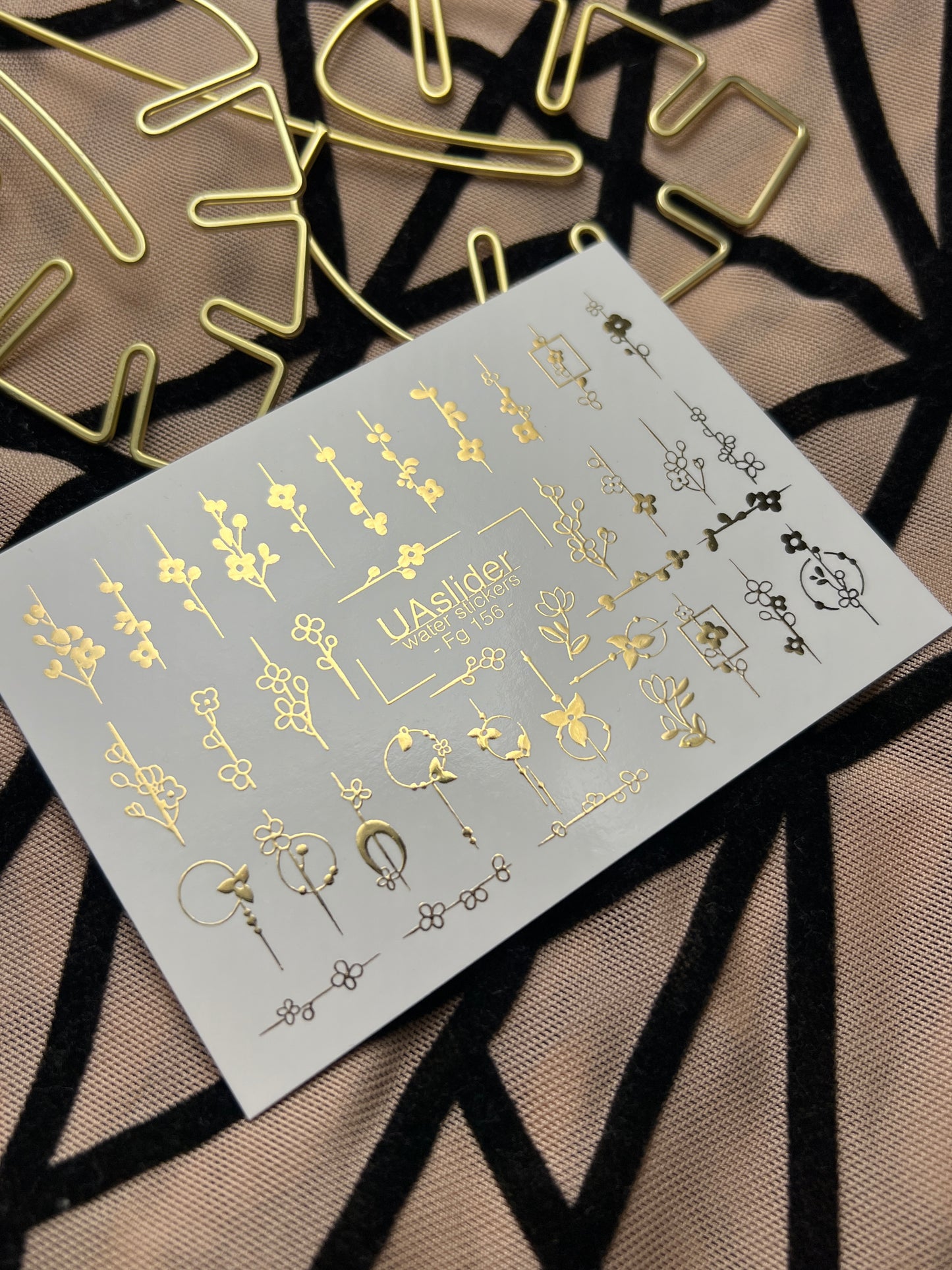 Nail Water Decal Fg-156