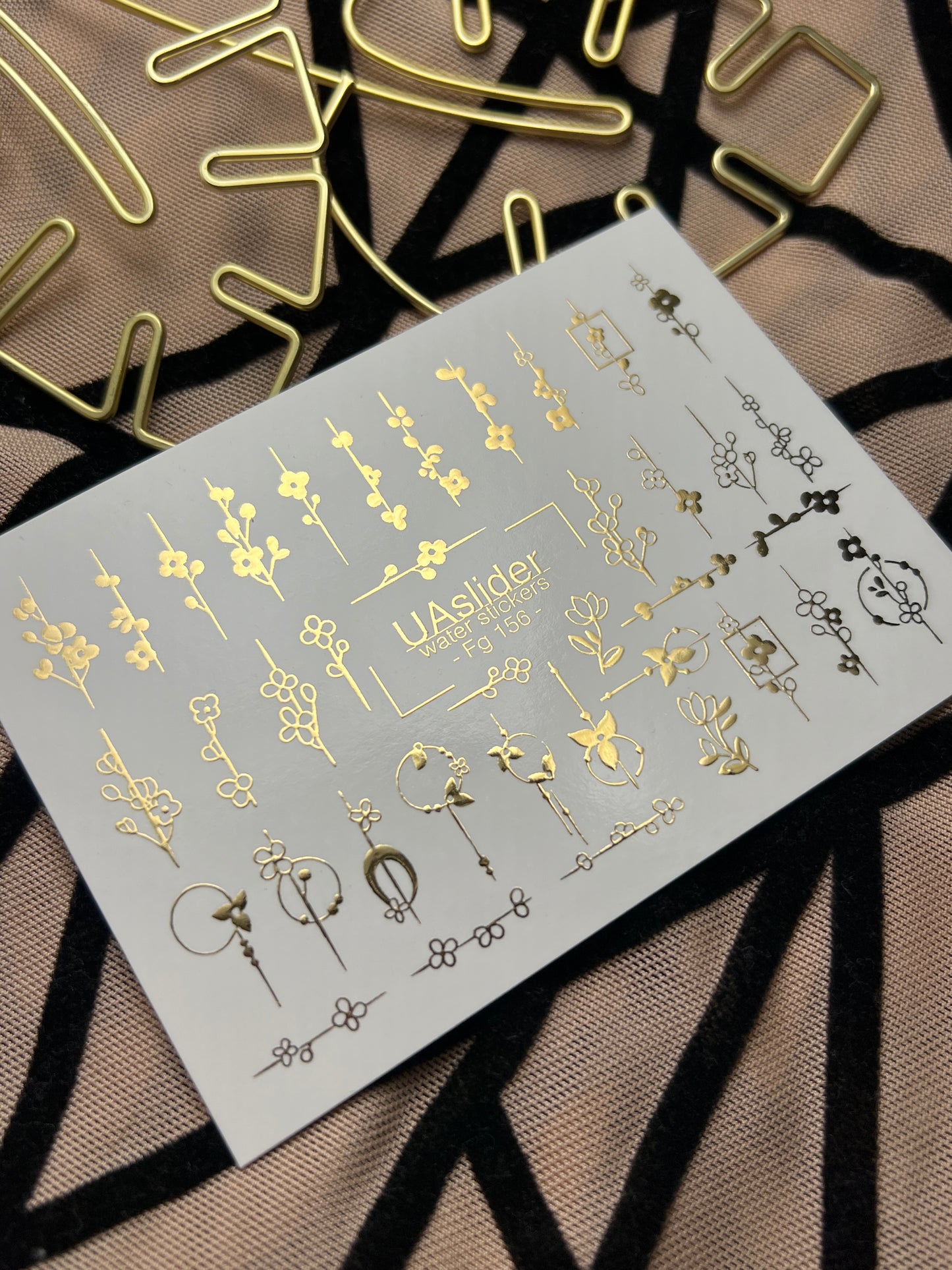 Nail Water Decal Fg-156