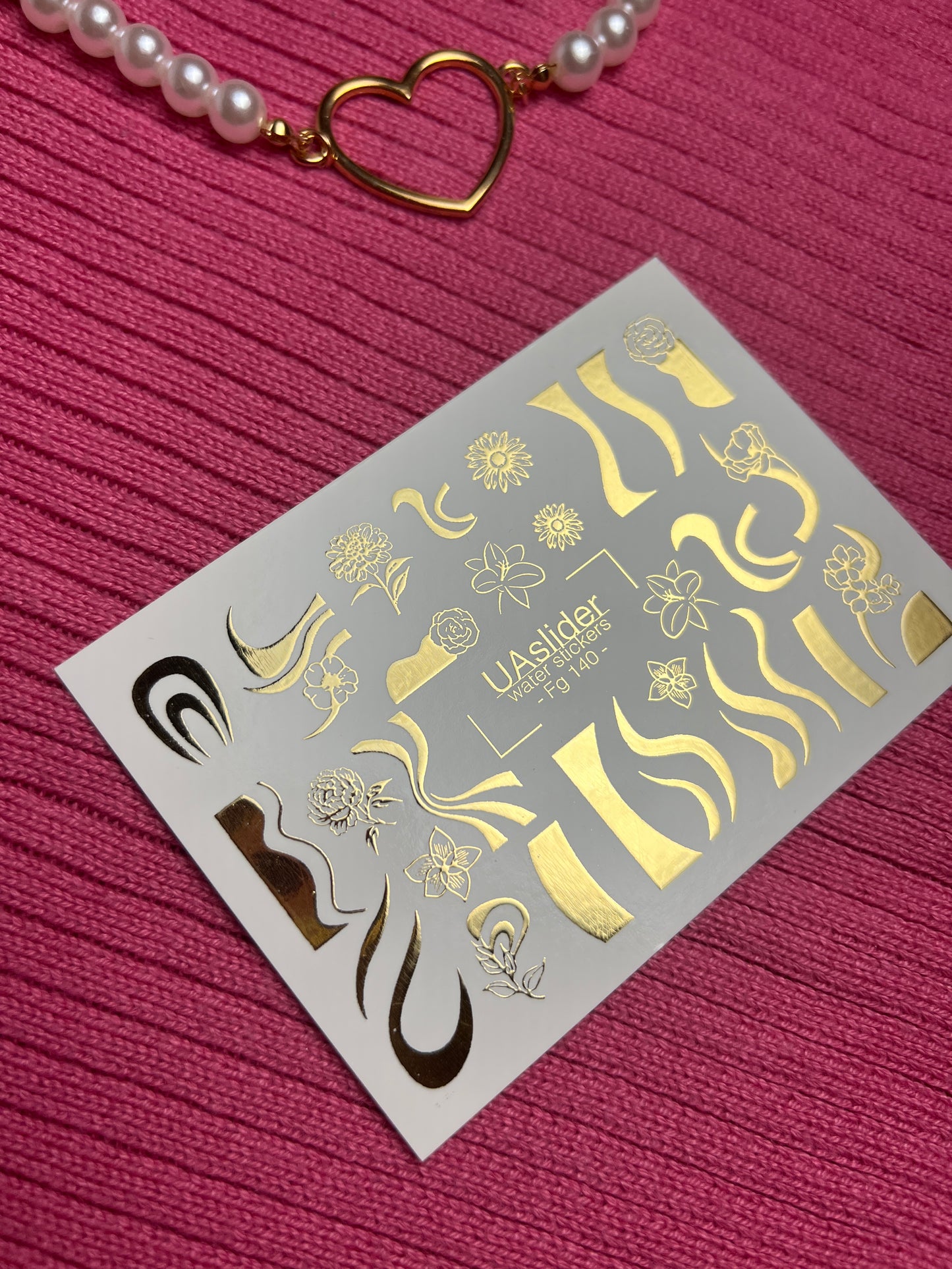 Nail Water Decal Fg-140
