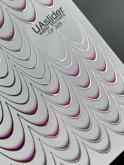 Nail Water Decal CF-325