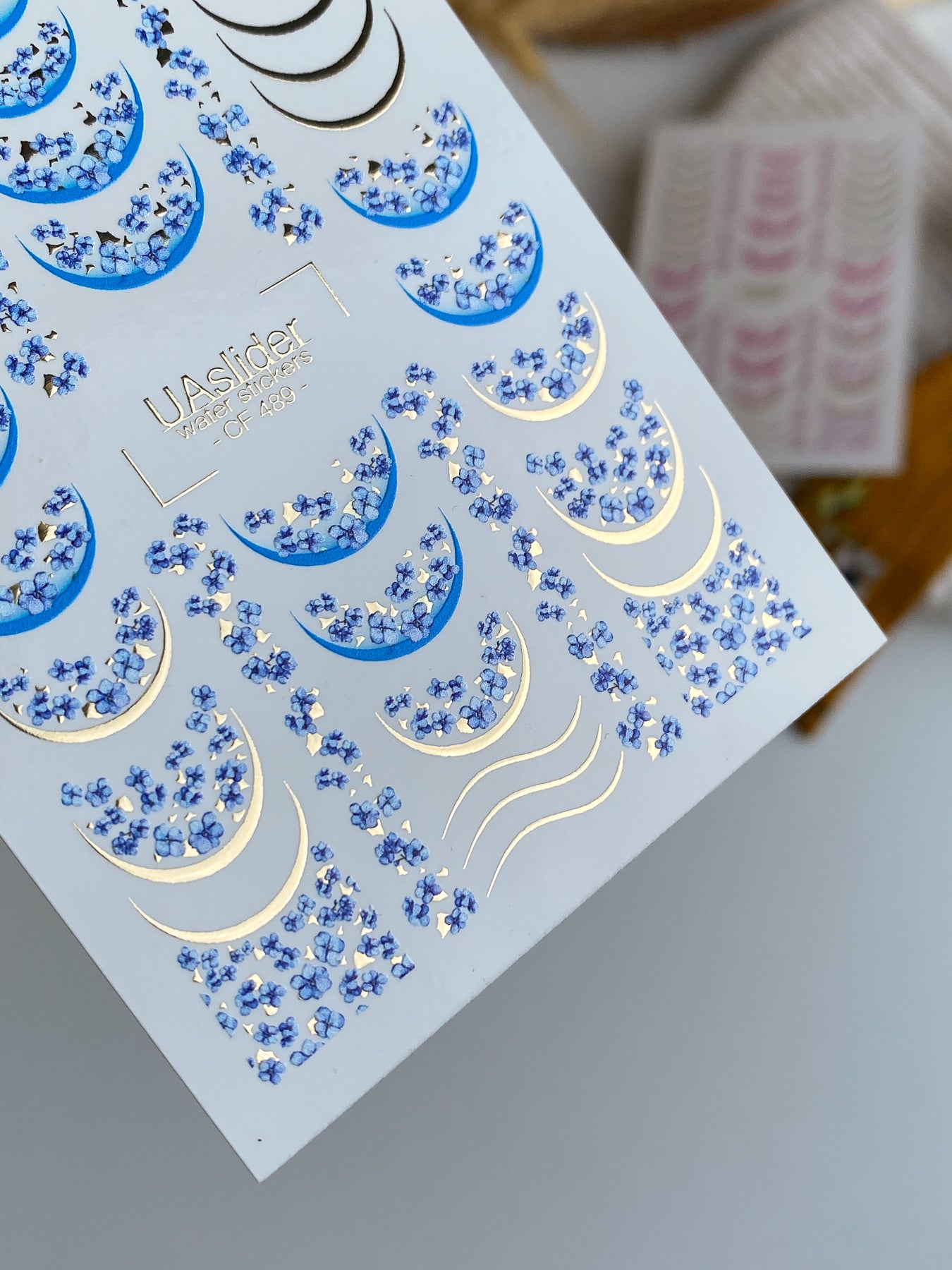 Nail Water Decal CF-489