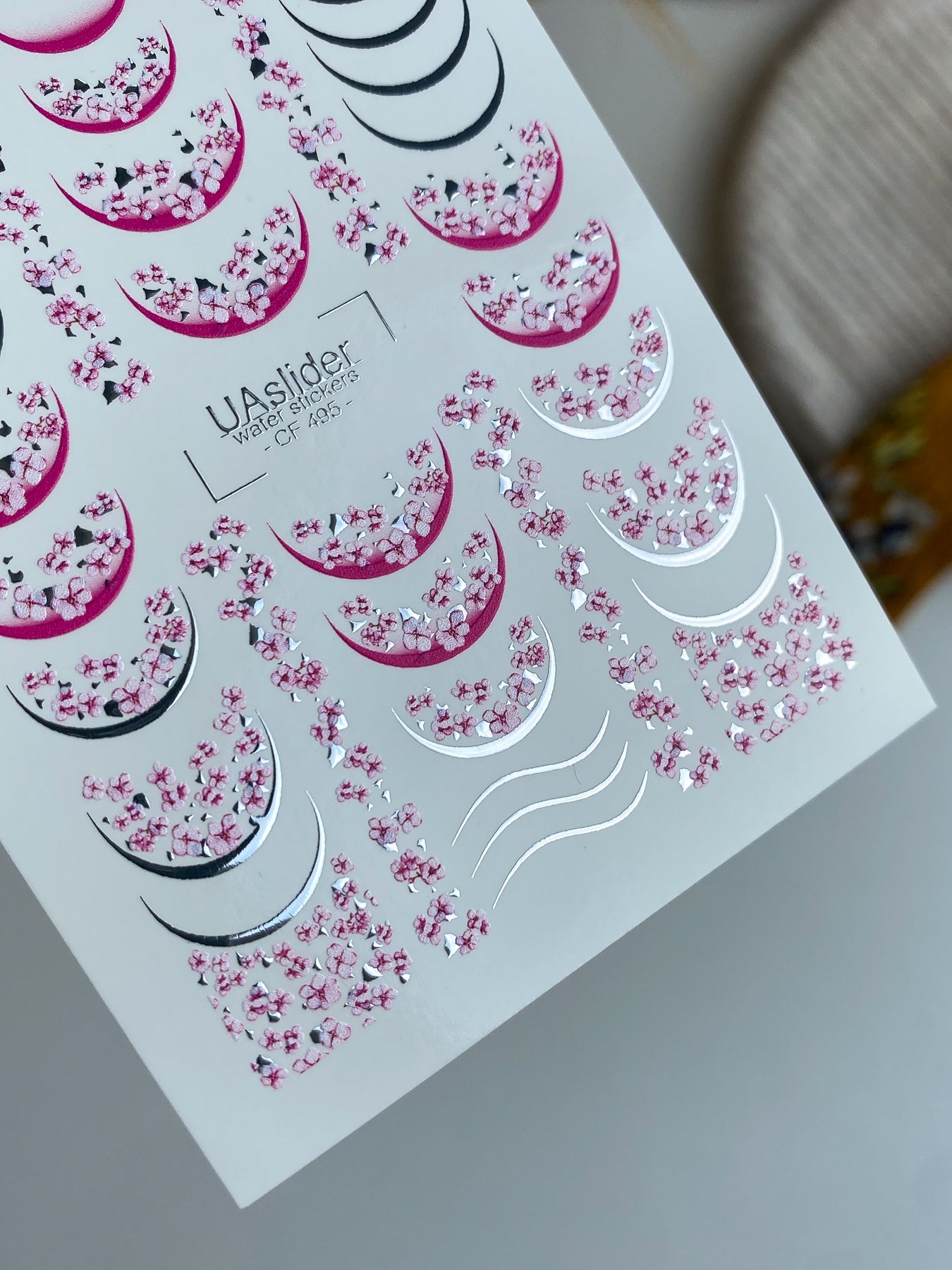 Nail Water Decal CF-495