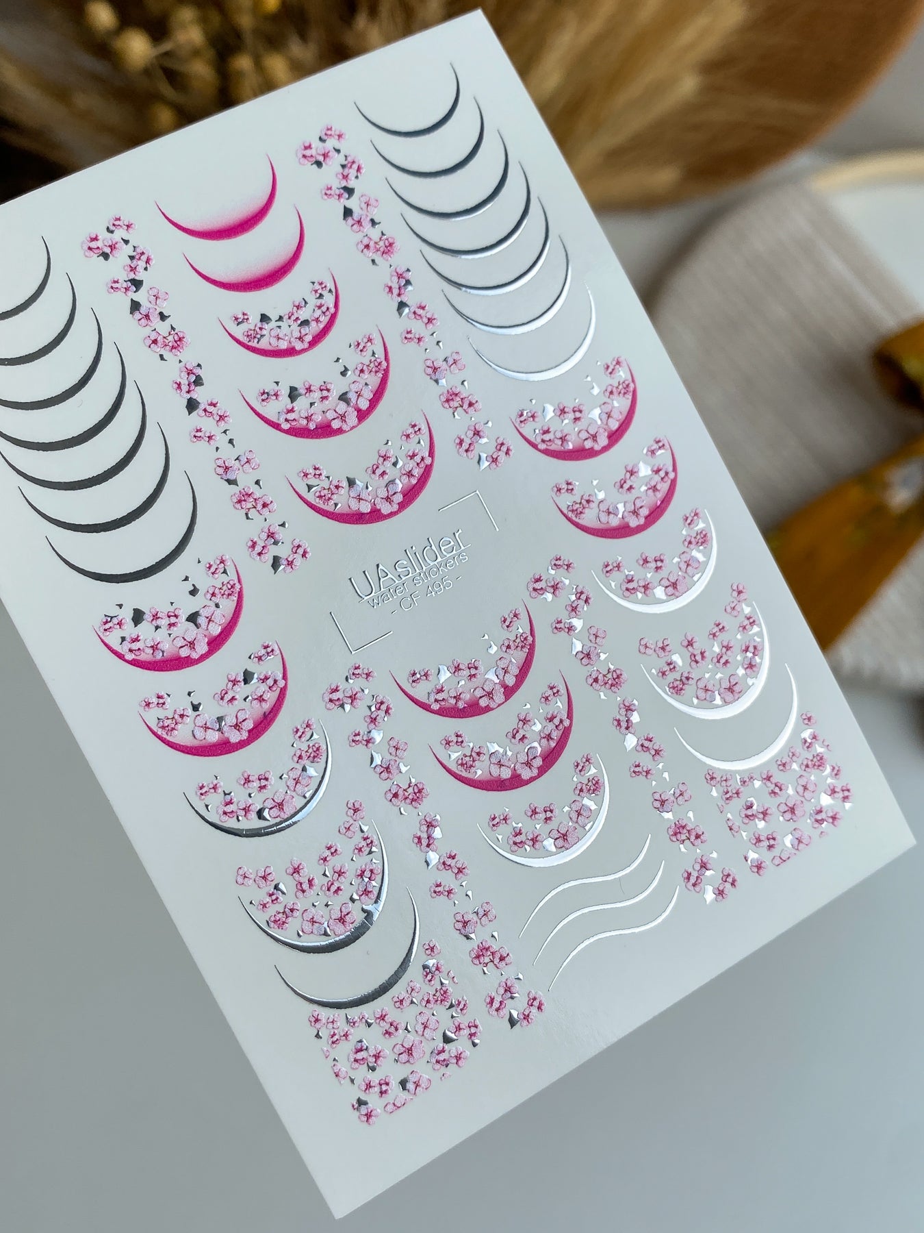 Nail Water Decal CF-495