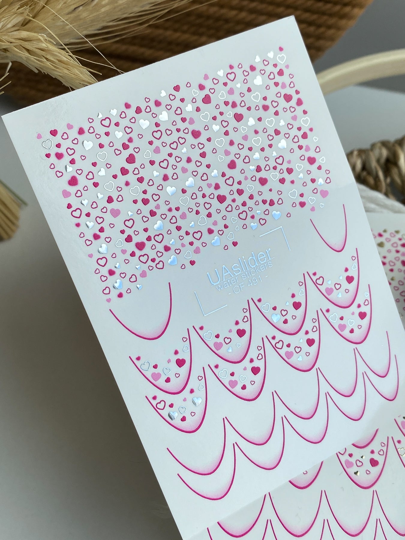 Nail Water Decal CF-491
