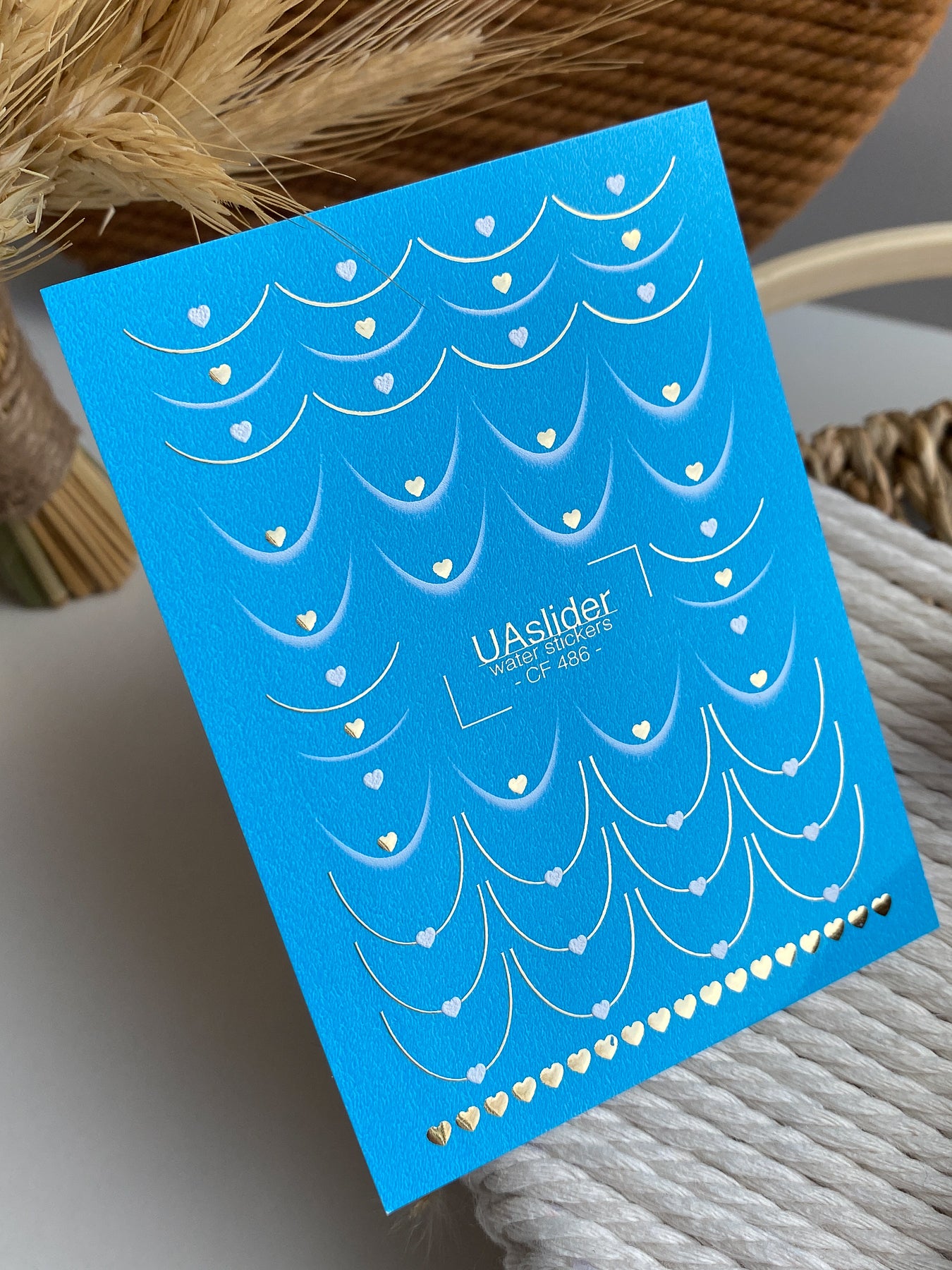 Nail Water Decal CF-486