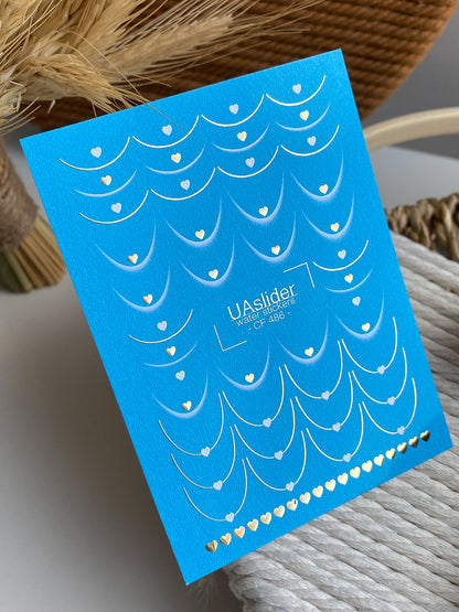 Nail Water Decal CF-486