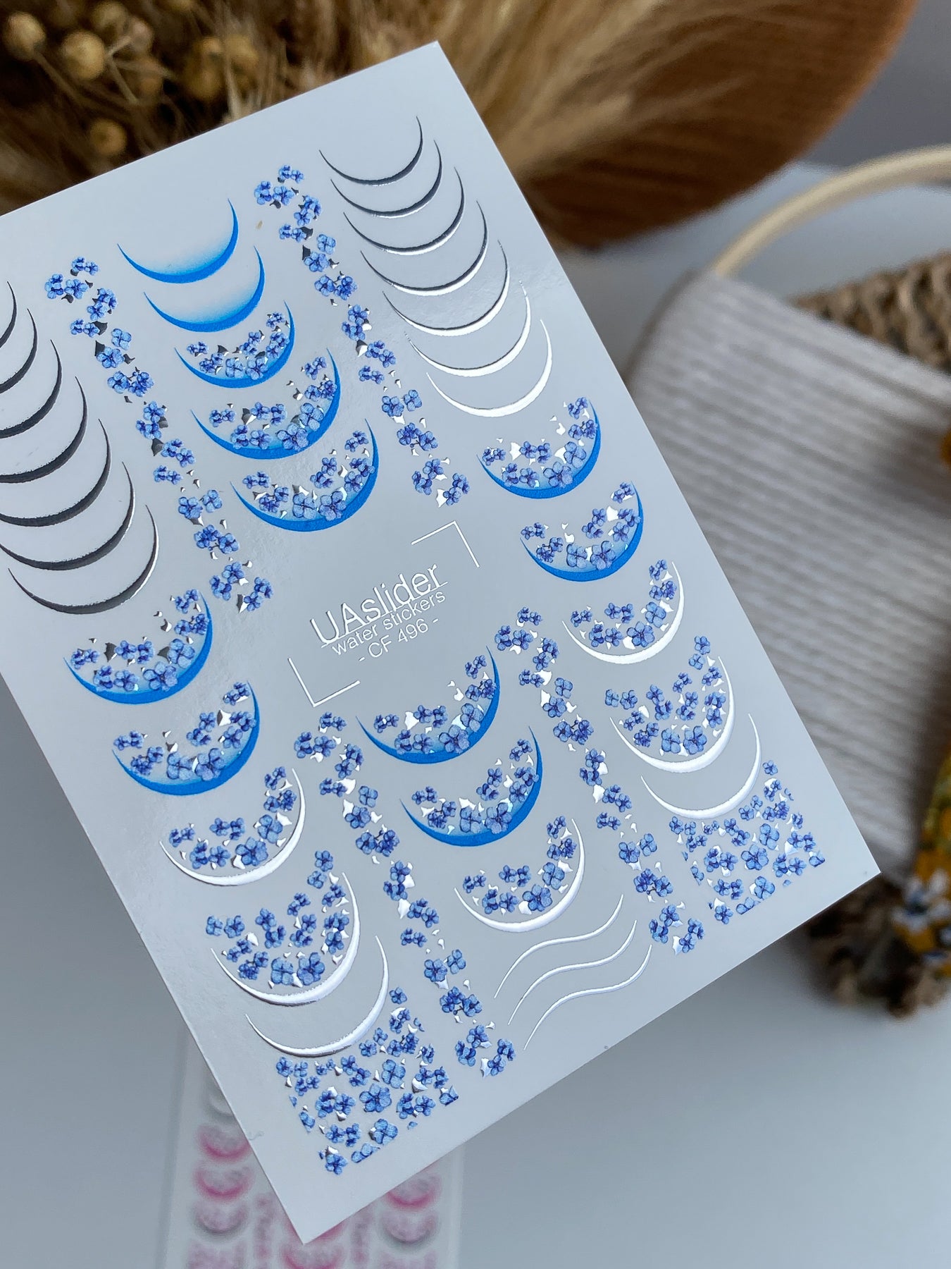 Nail Water Decal CF-496