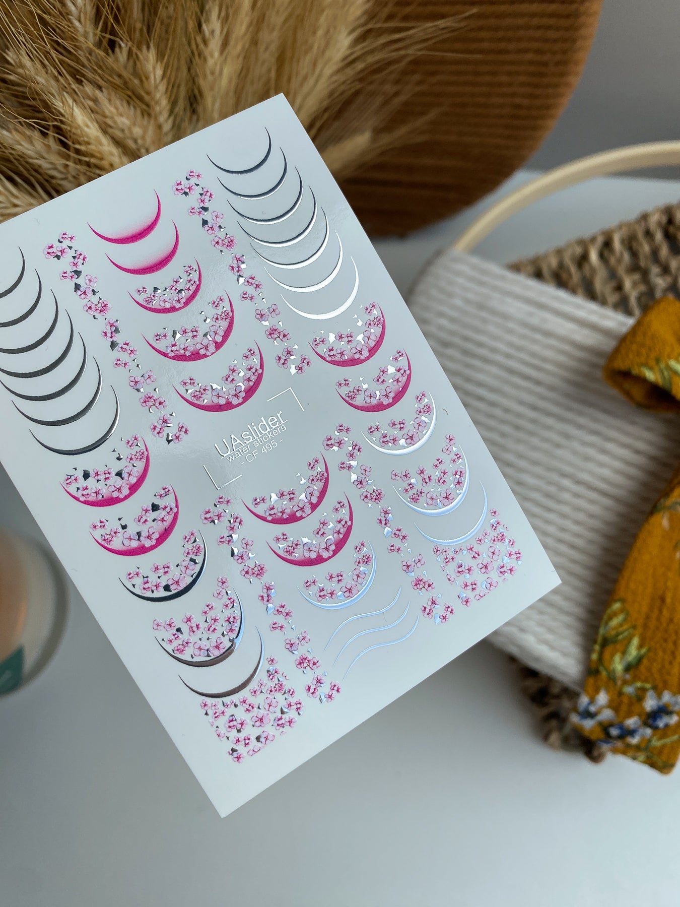Nail Water Decal CF-495