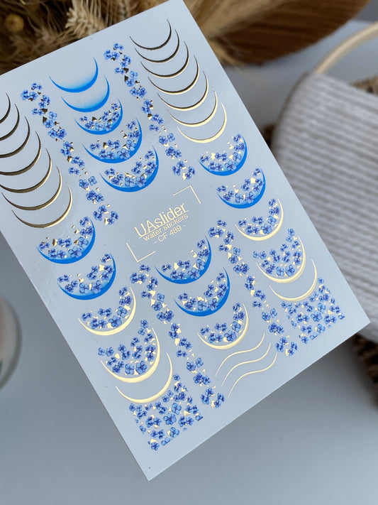 Nail Water Decal CF-489