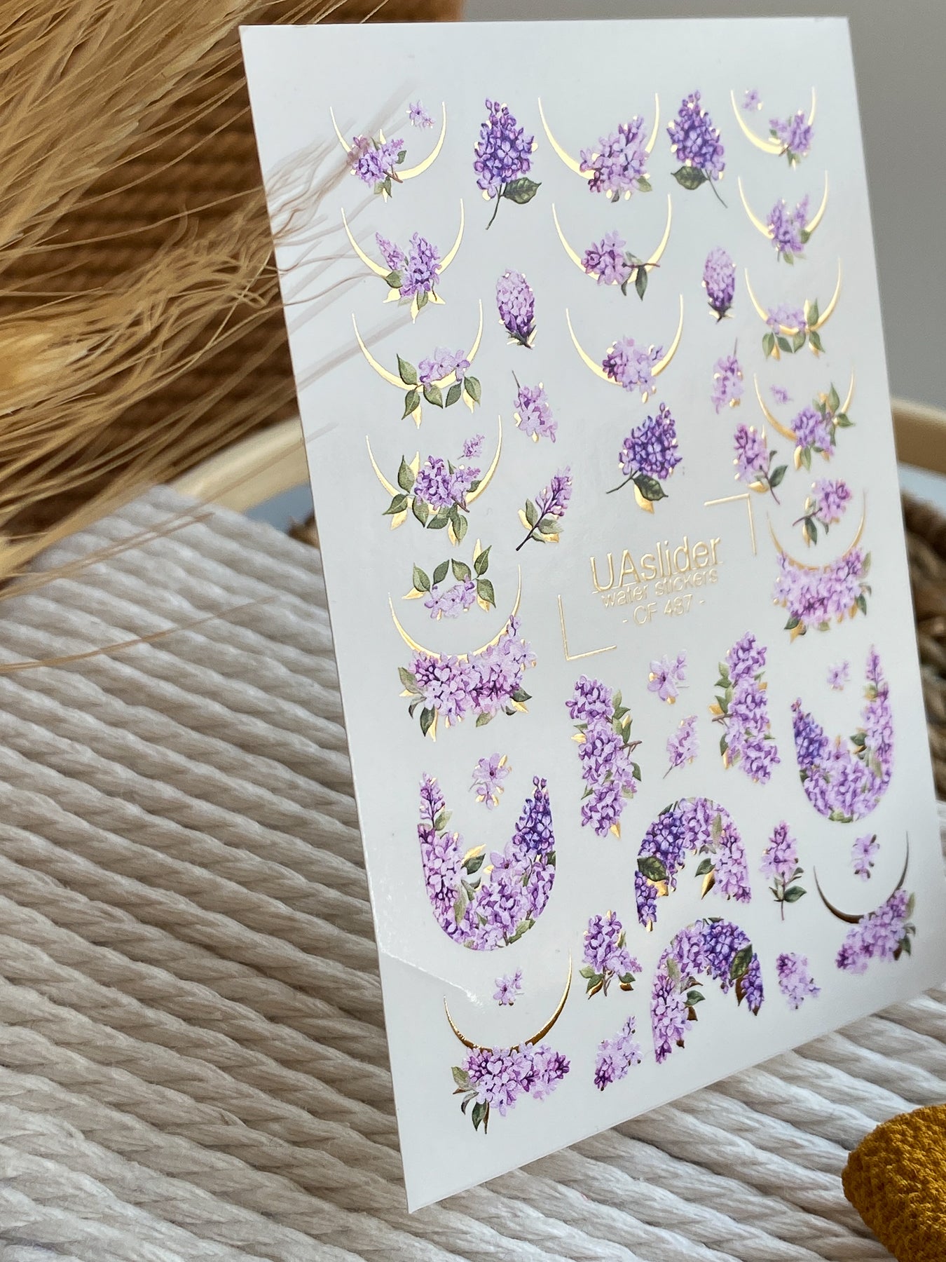 Nail Water Decal CF-487