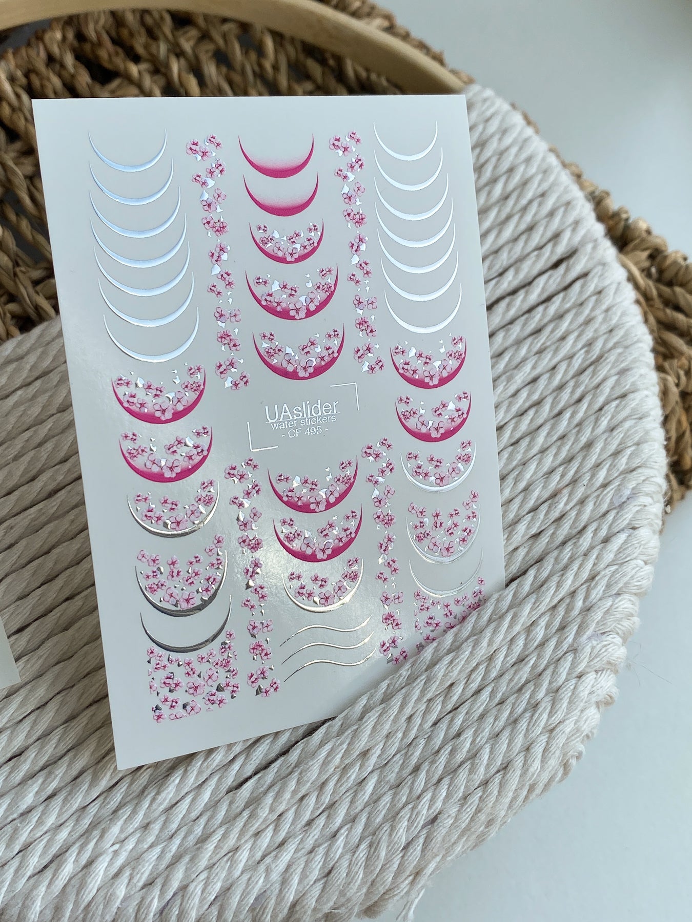 Nail Water Decal CF-495