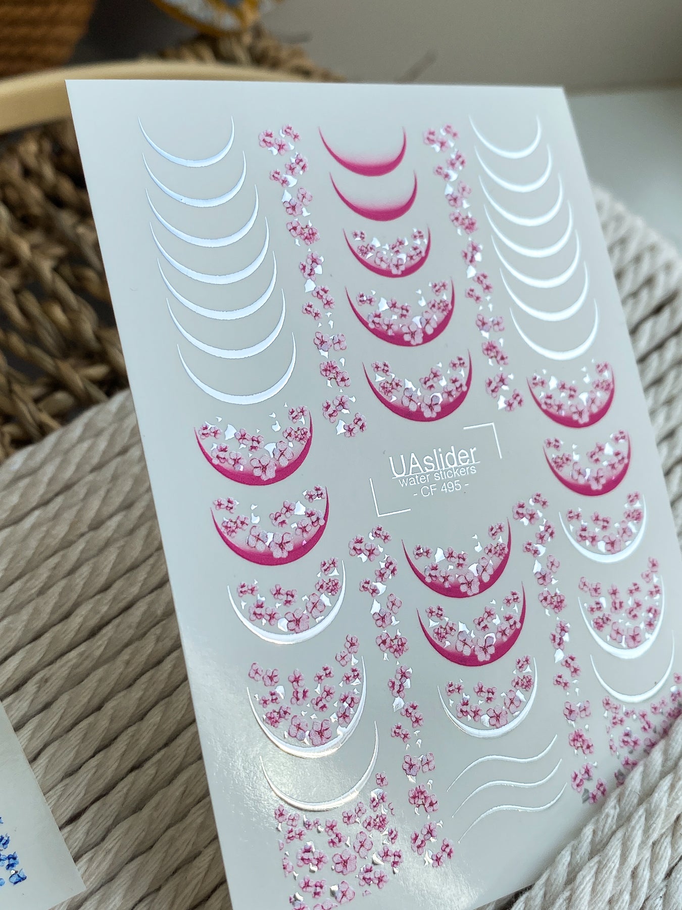 Nail Water Decal CF-495