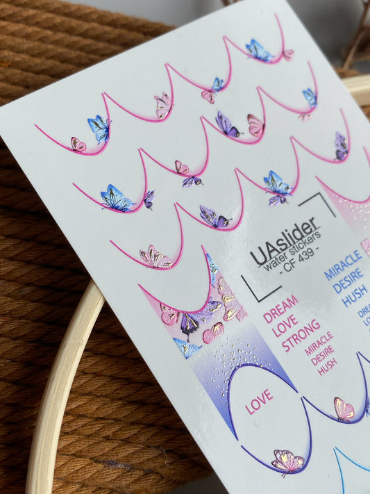 Nail Water Decal CF-439