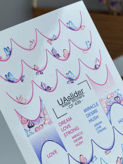Nail Water Decal CF-439