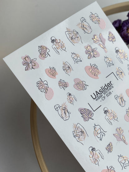 Nail Water Decal CF-508
