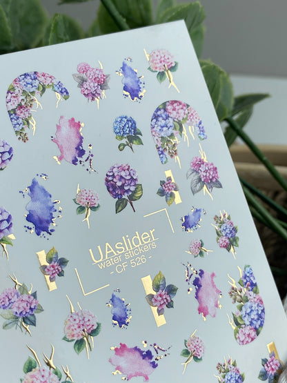 Nail Water Decal CF-526
