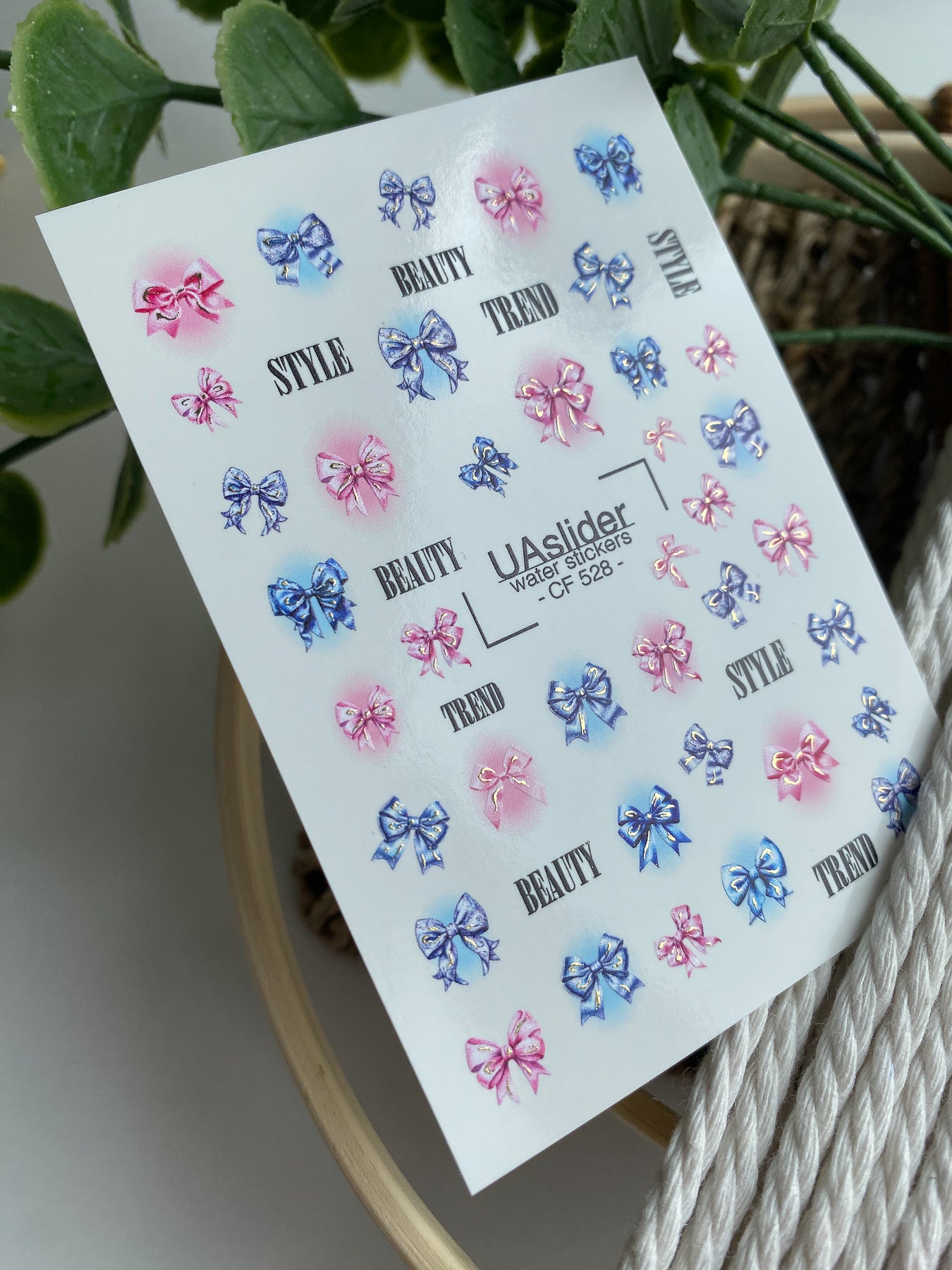 Nail Water Decal CF-528