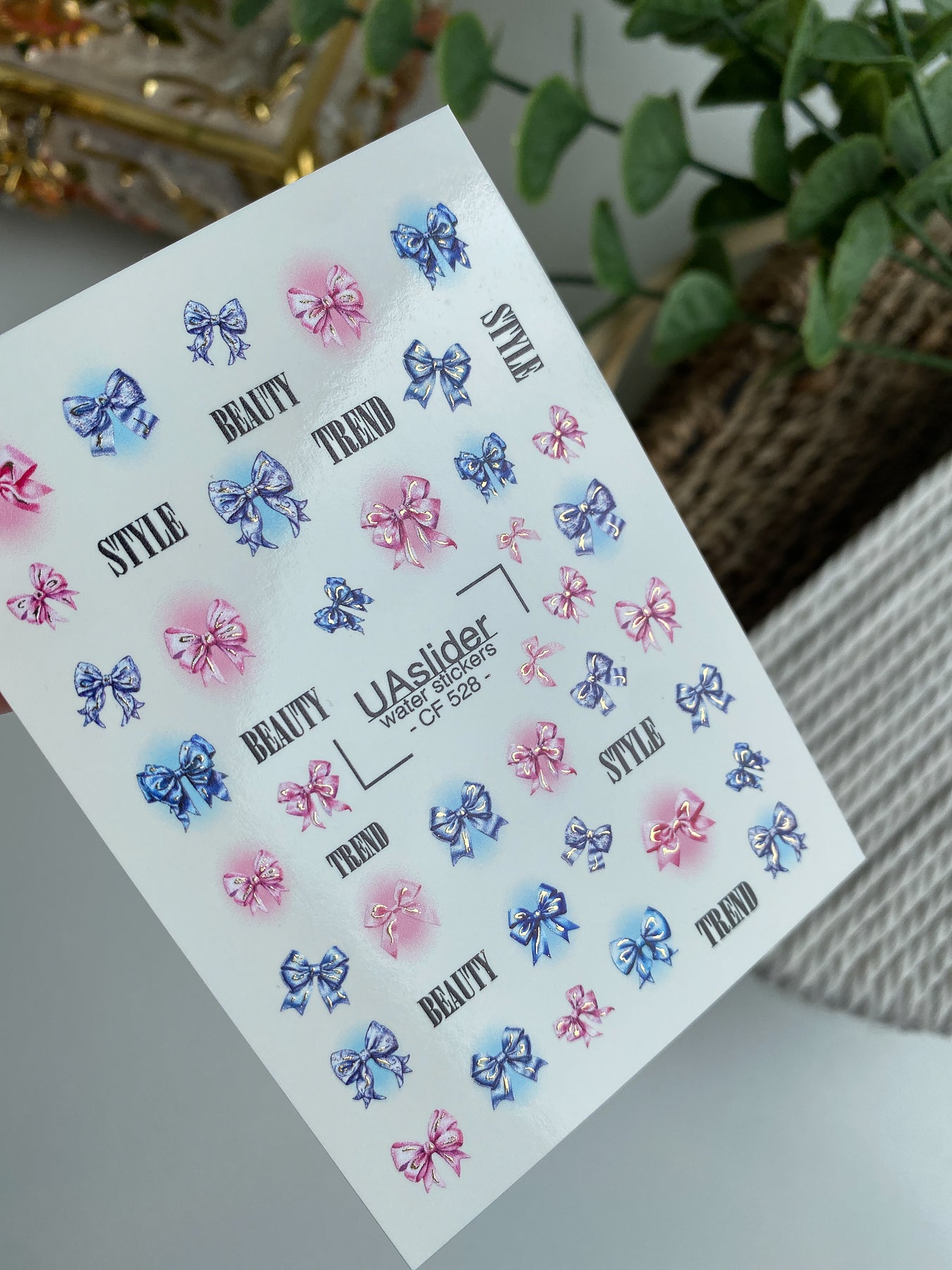 Nail Water Decal CF-528