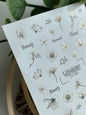 Nail Water Decal CF-529