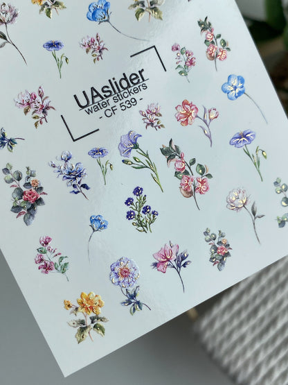 Nail Water Decal CF-539