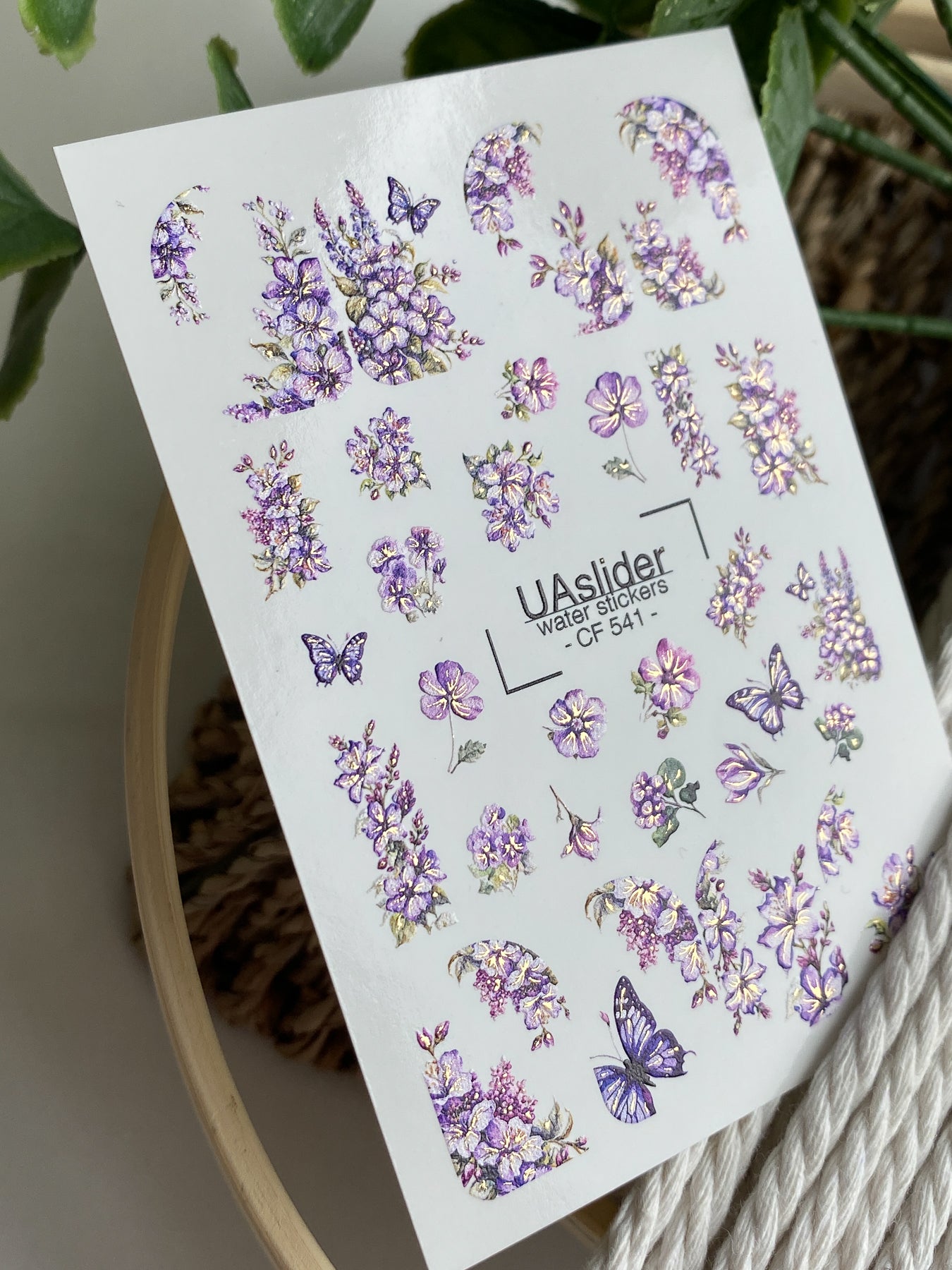 Nail Water Decal CF-541
