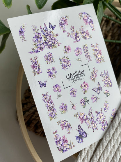 Nail Water Decal CF-541