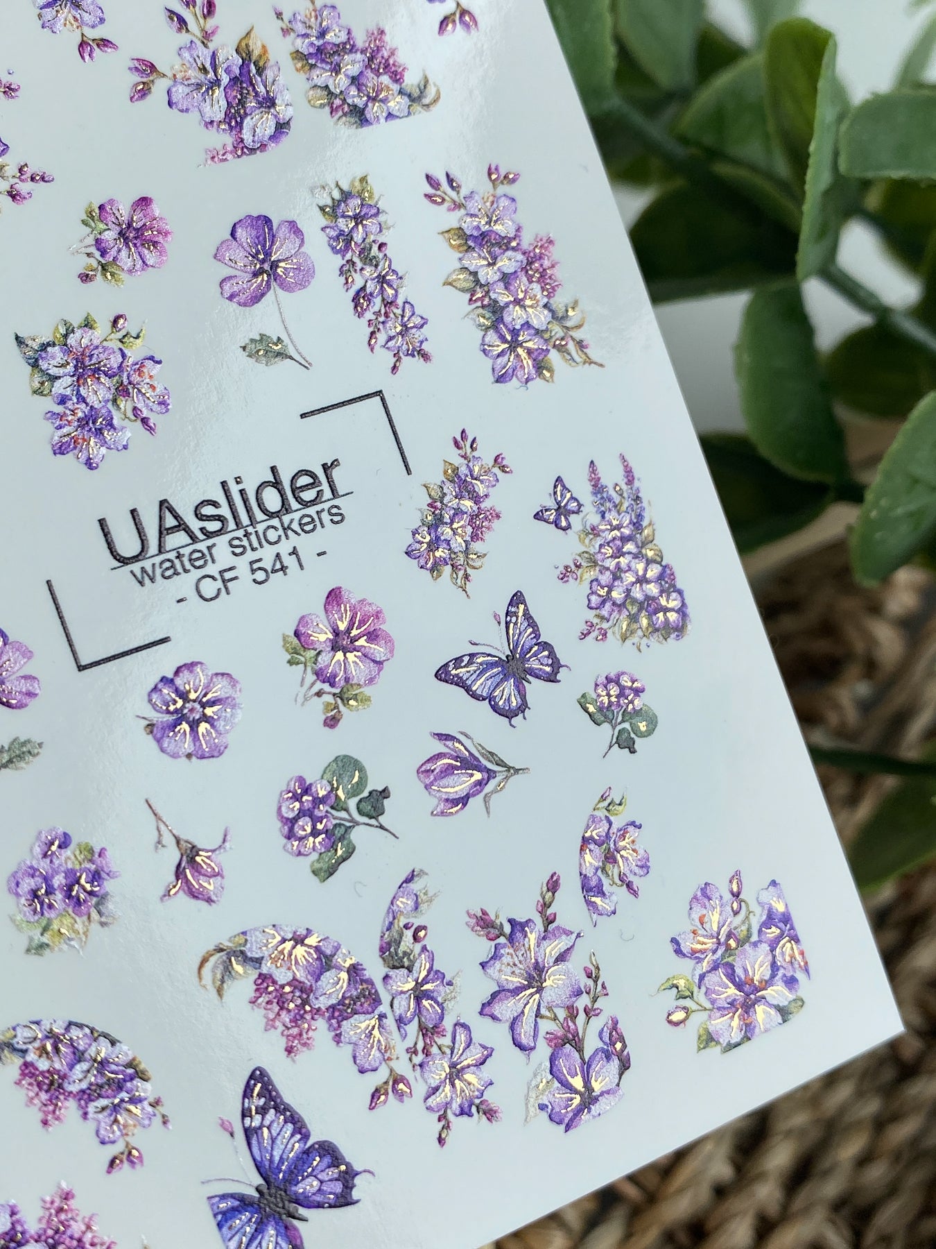 Nail Water Decal CF-541