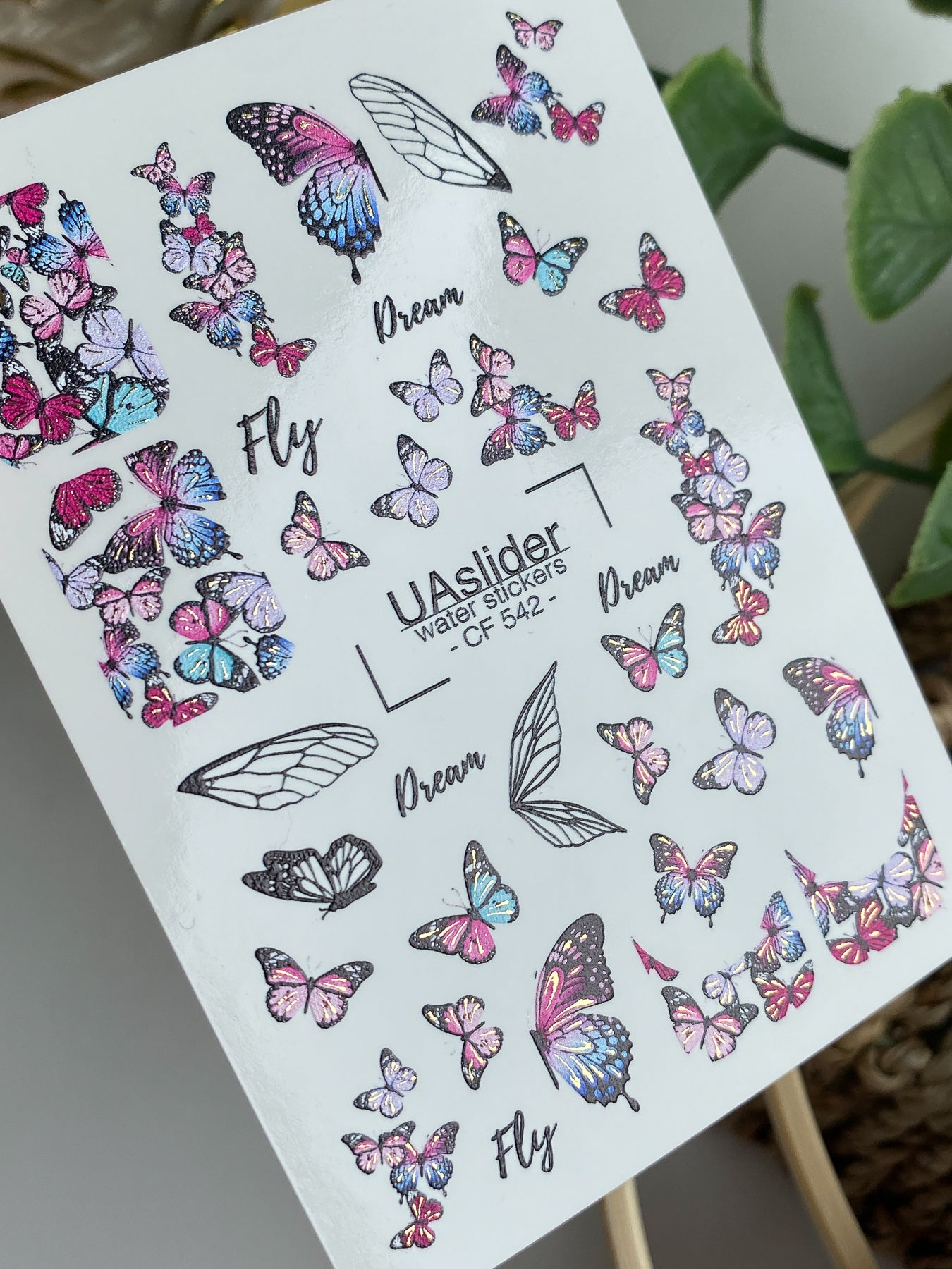 Nail Water Decal CF-542