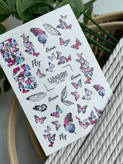 Nail Water Decal CF-542