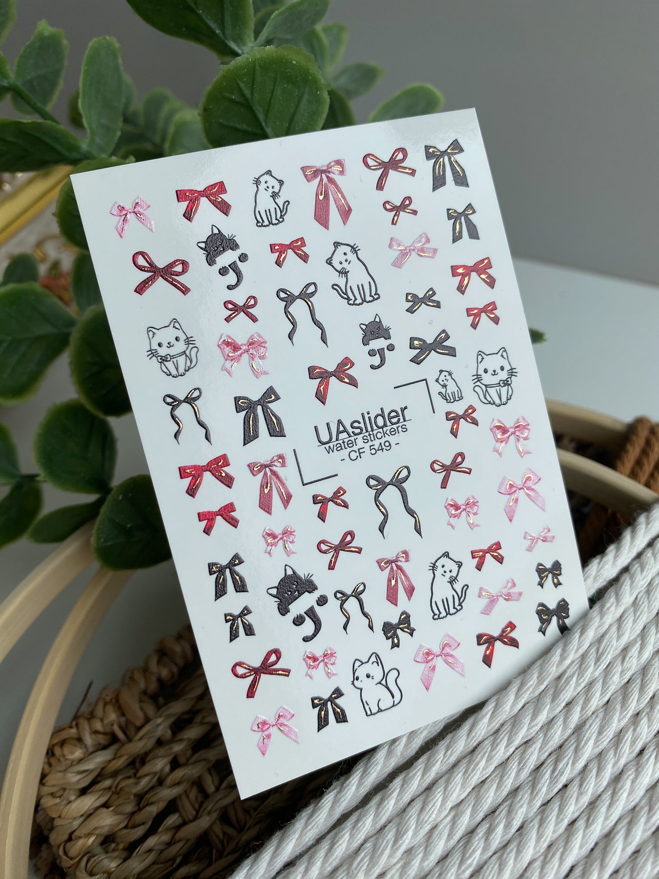 Nail Water Decal CF-549