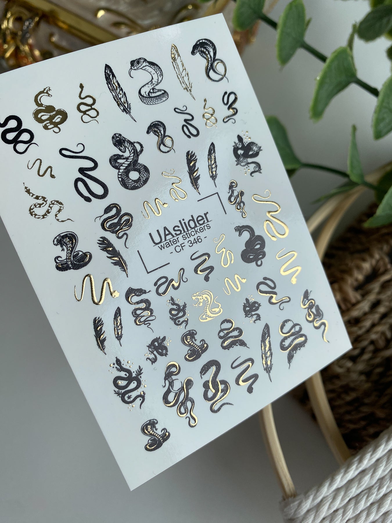 Nail Water Decal CF-346