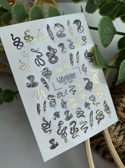 Nail Water Decal CF-346