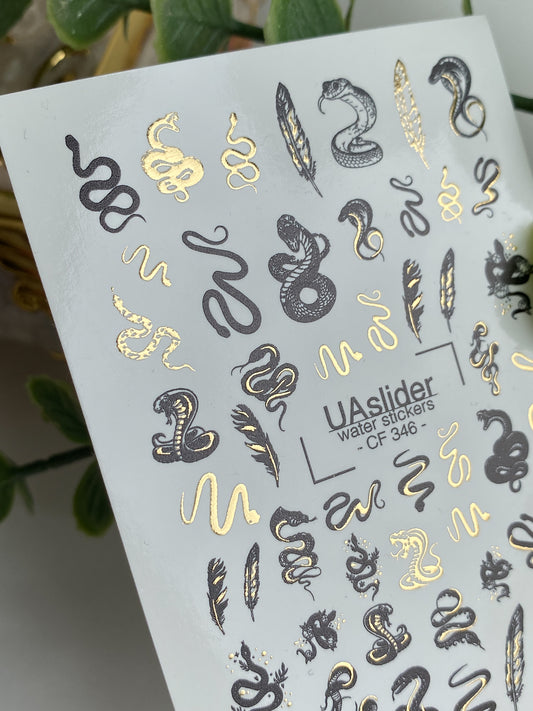 Nail Water Decal CF-346