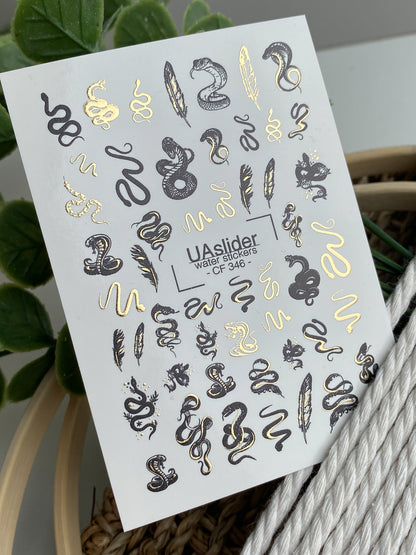 Nail Water Decal CF-346