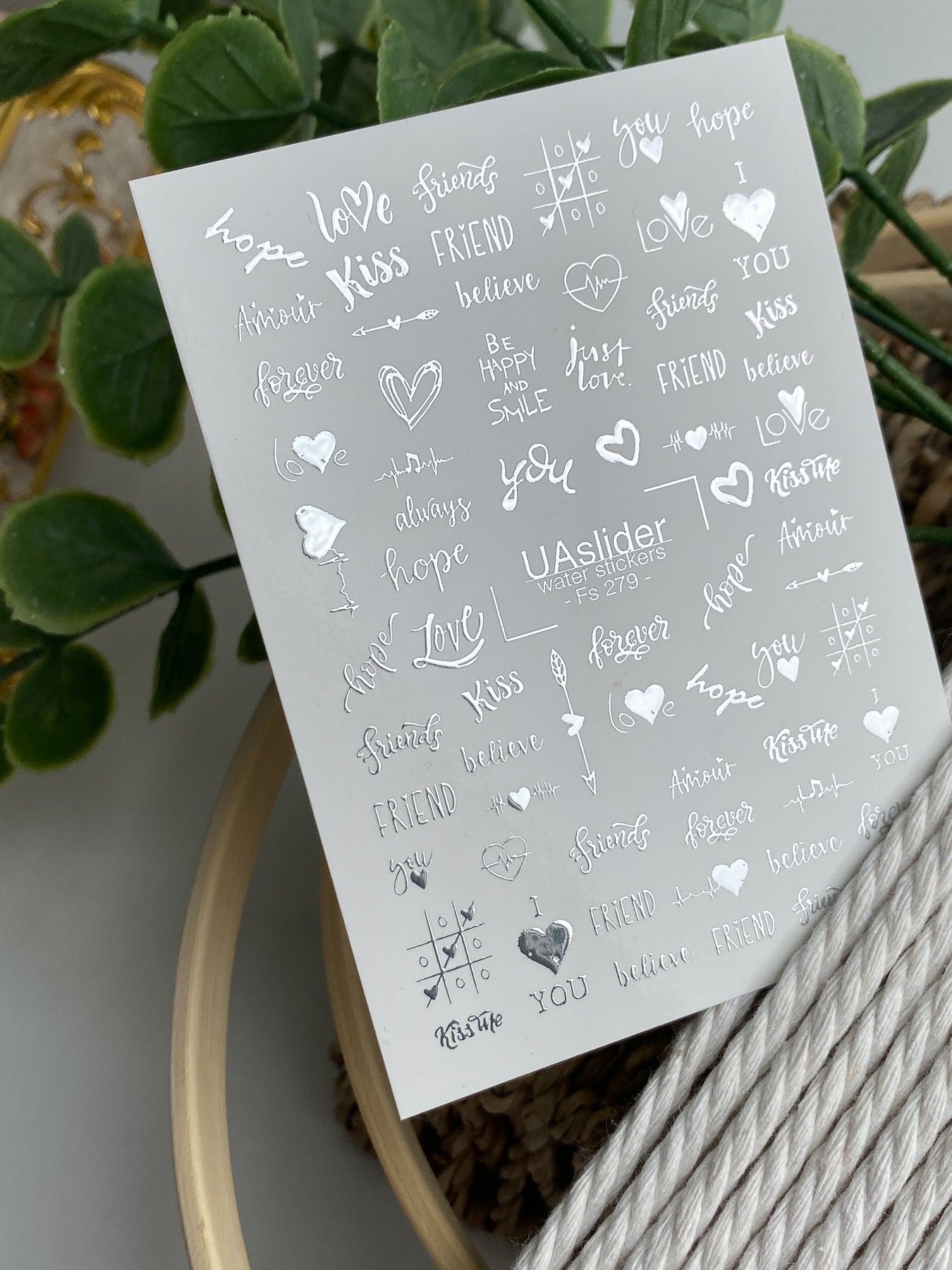 Nail Water Decal Fs-279