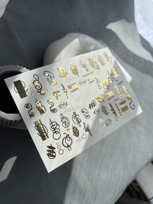 Nail Water Decal CF-133