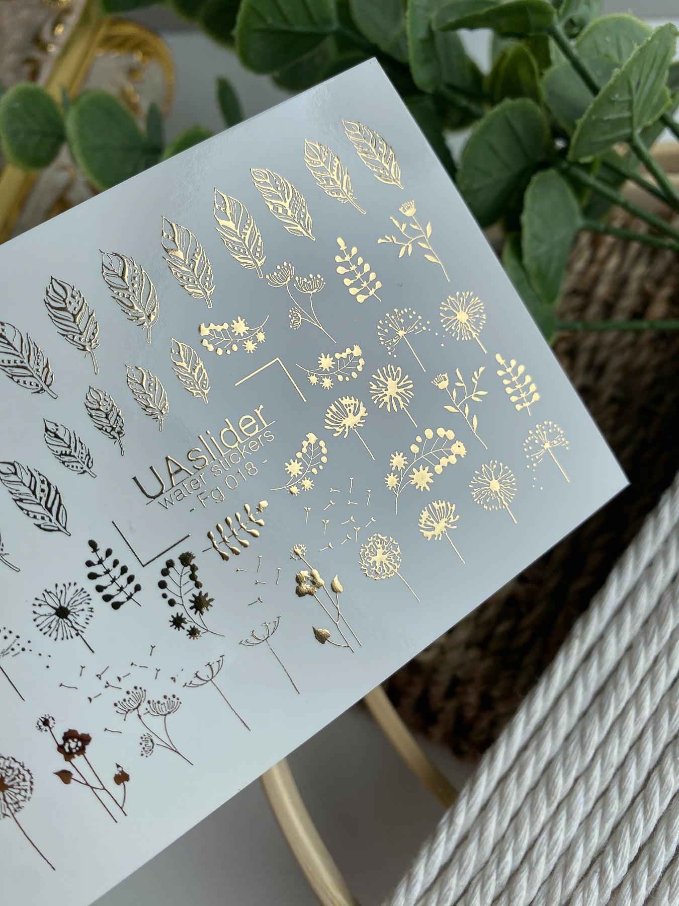 Nail Water Decal Fg-018