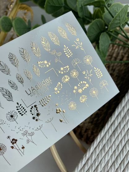 Nail Water Decal Fg-018