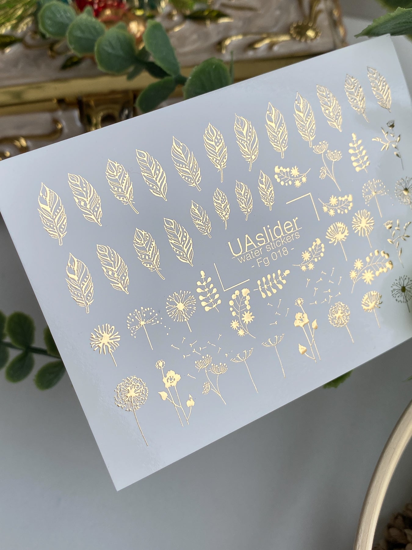 Nail Water Decal Fg-018