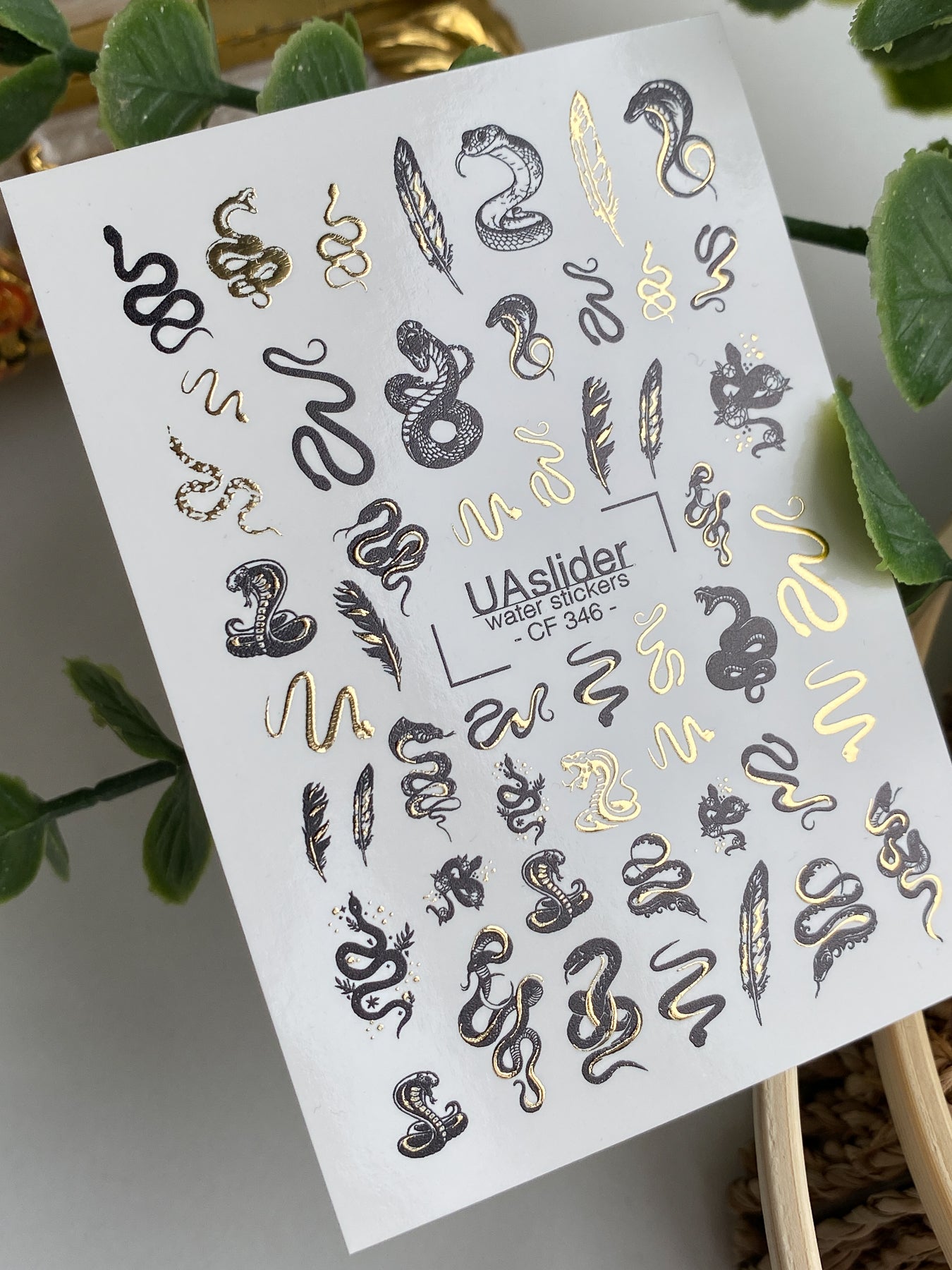 Nail Water Decal CF-346