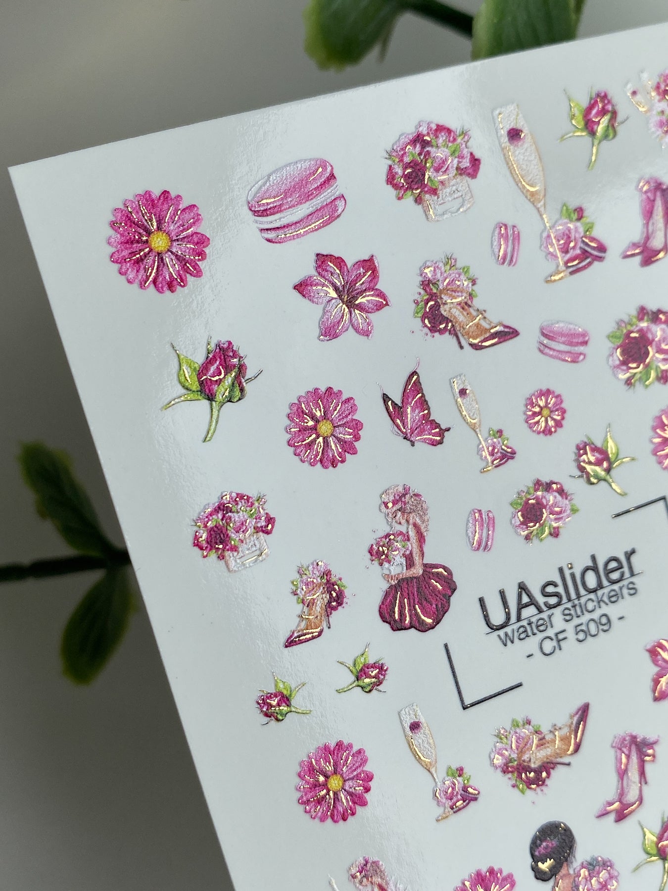 Nail Water Decal CF-509