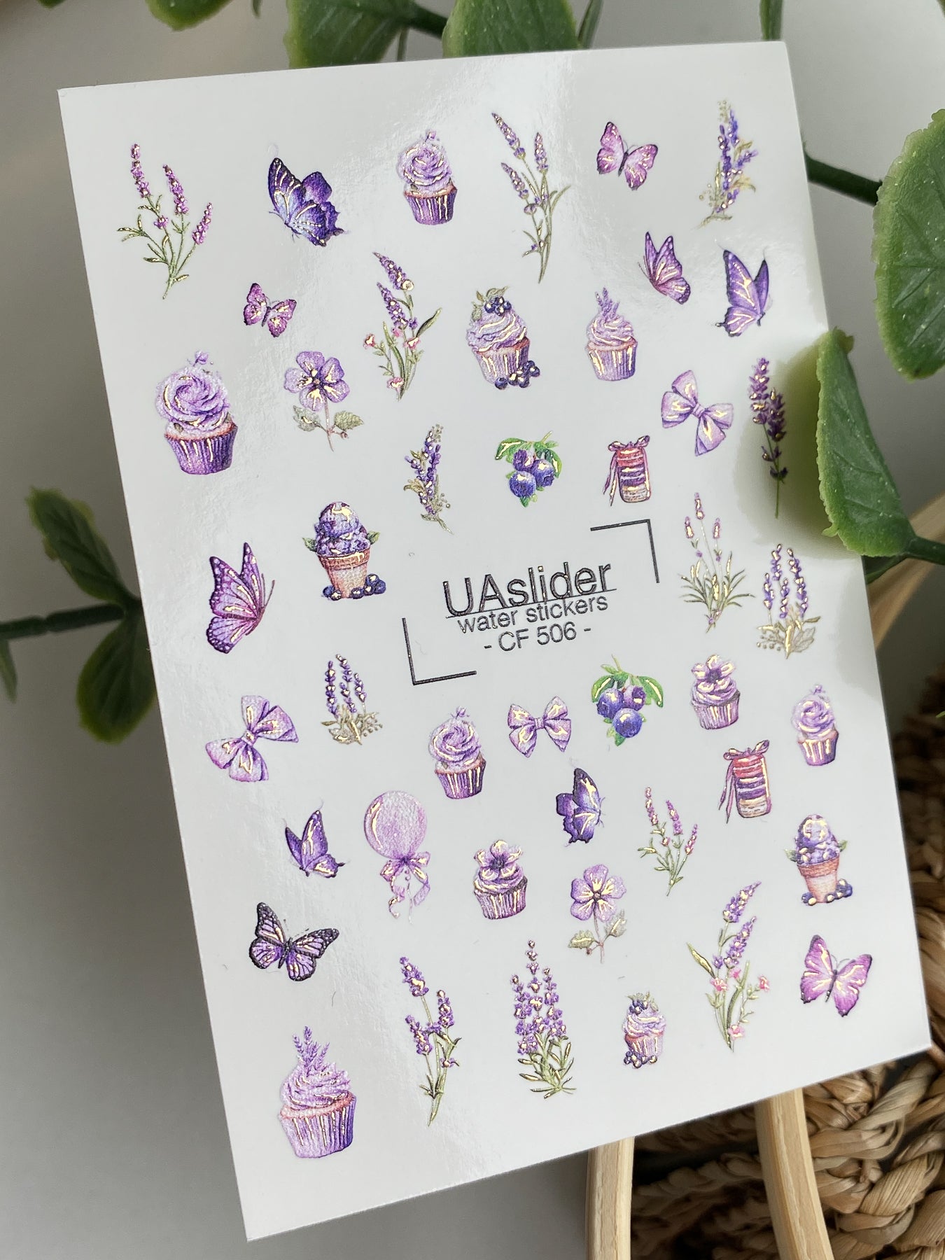 Nail Water Decal CF-506