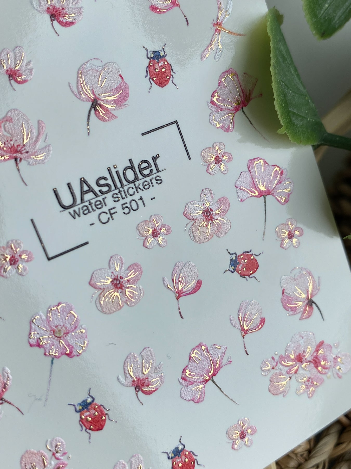 Nail Water Decal CF-501