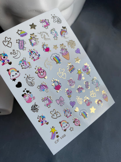 Nail Water Decal CF-168