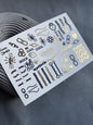 Nail Water Decal CF-238