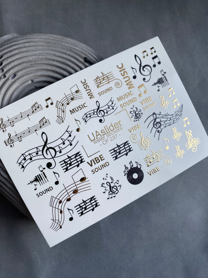 Nail Water Decal CF-237