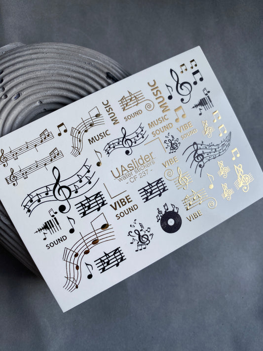 Nail Water Decal CF-237