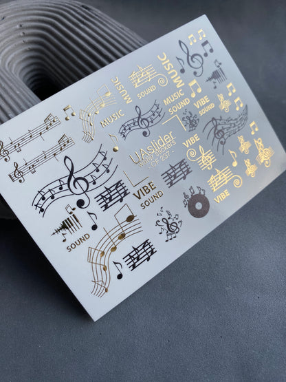 Nail Water Decal CF-237