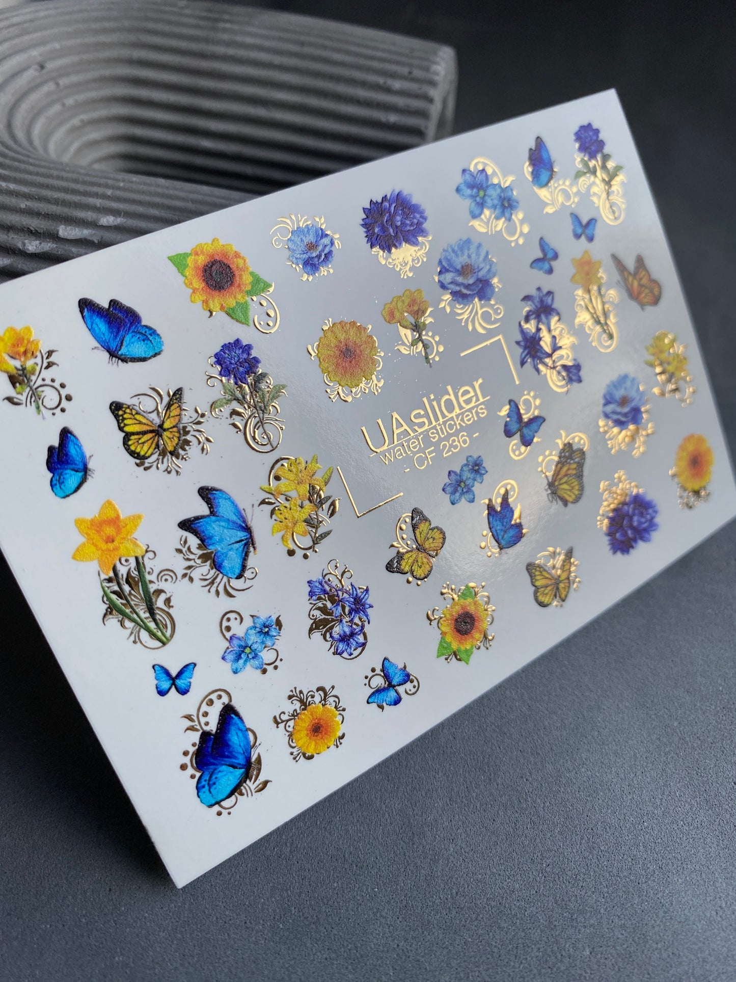 Nail Water Decal CF-236