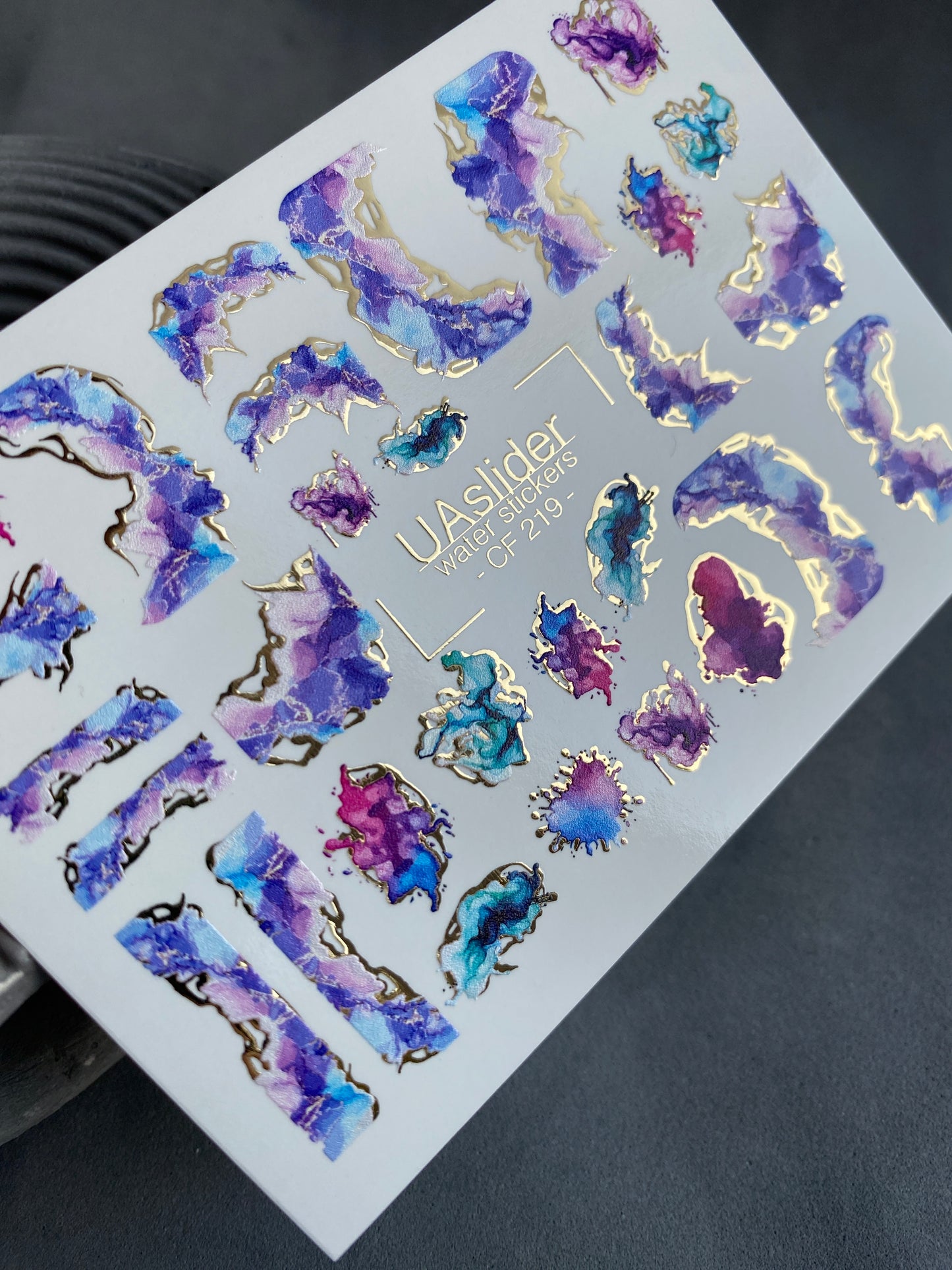 Nail Water Decal CF-219